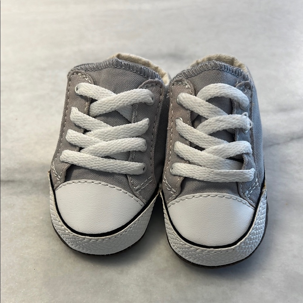 Gray and White Chucks
